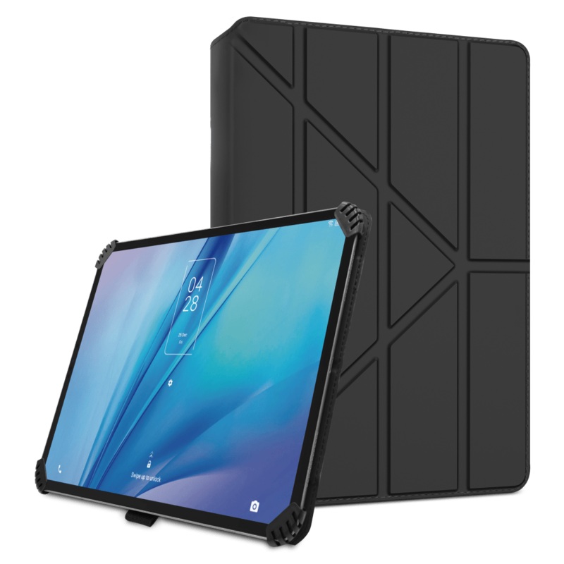 ITSkins Hexo Universal Folio Case for 9 to 10.5 Inch Tablets Black