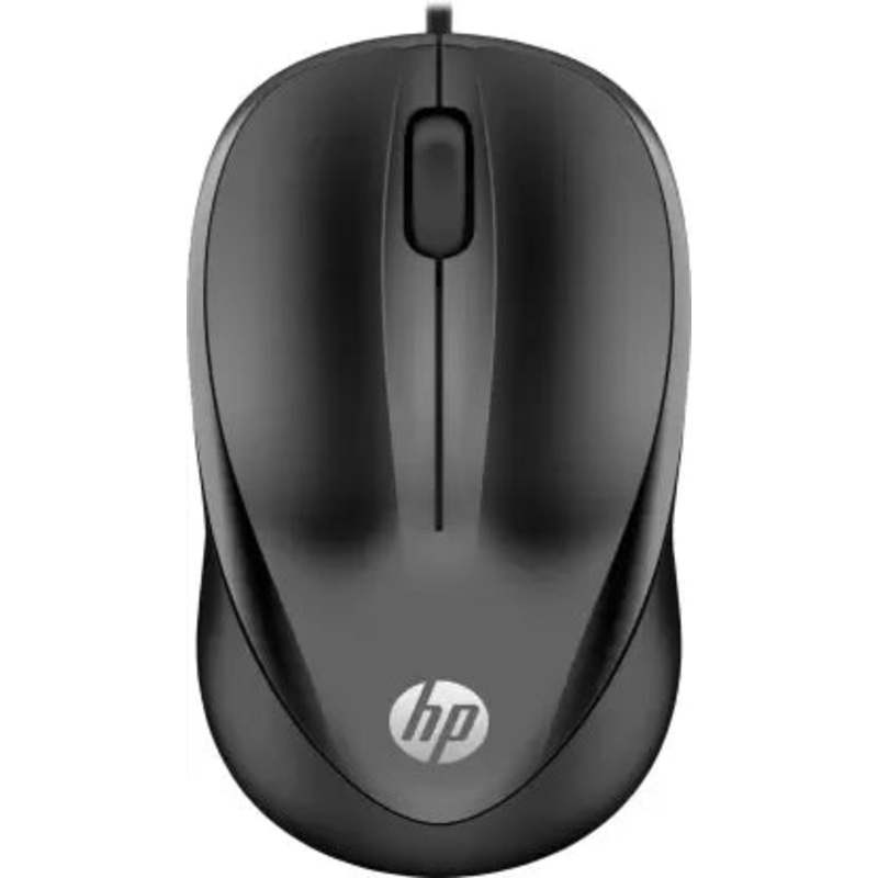 (Open Box) HP 1000 Wired Optical Mouse  (USB 3.0, USB 2.0, Black)