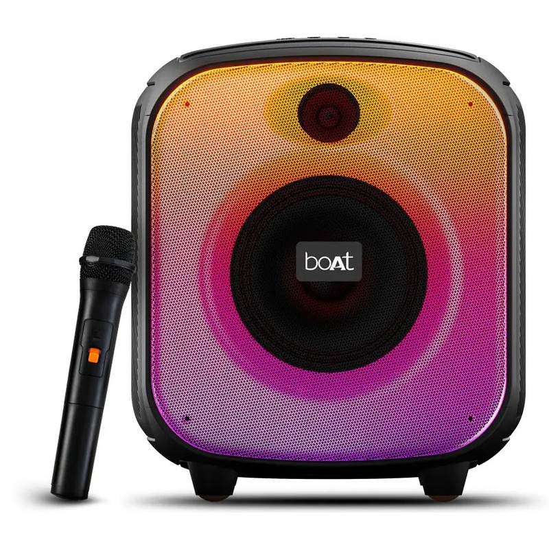(Open Box) Boat PartyPal 63 Pro 30W Speaker, Midnight Black