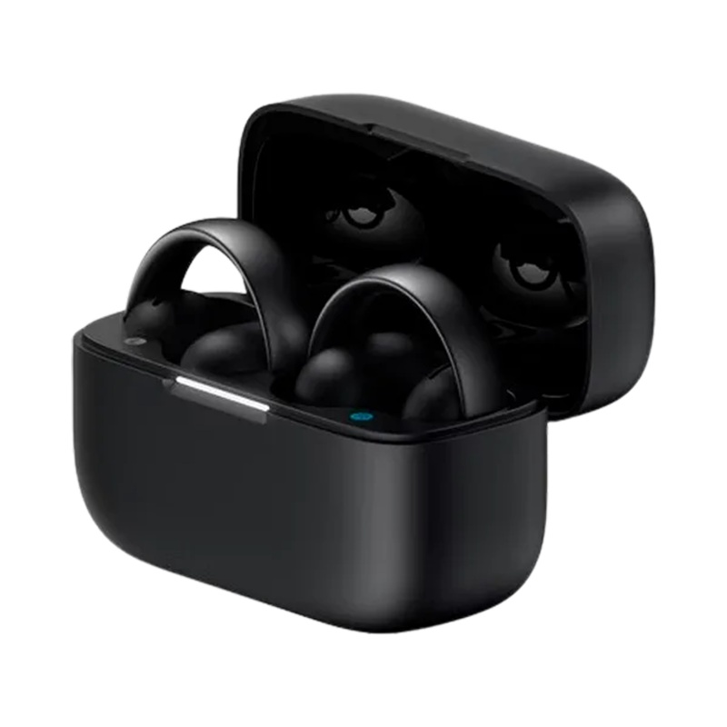 Soundcore AeroClip Open-Ear Earbuds Clip-On Headphones Black