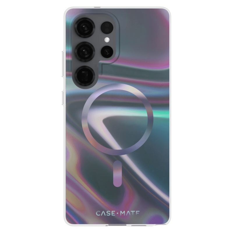 Case-Mate Soap Bubble Case with Magnet for Samsung Galaxy S 2025 Large Multi-Color