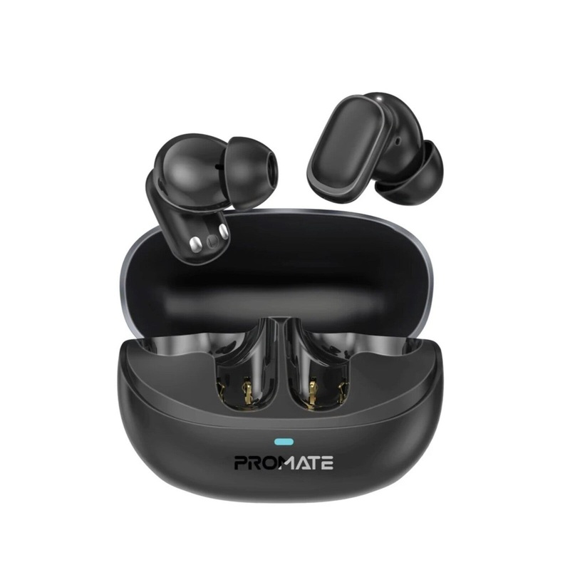 High-Definition TWS Earbuds with Intellitouch – Black