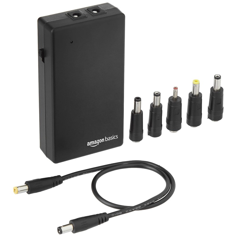 (Open Box) Amazon Basics 12V 2A UPS for Router, Intercom, CCTV, Set-top Box with Upto 4 Hours Power Backup