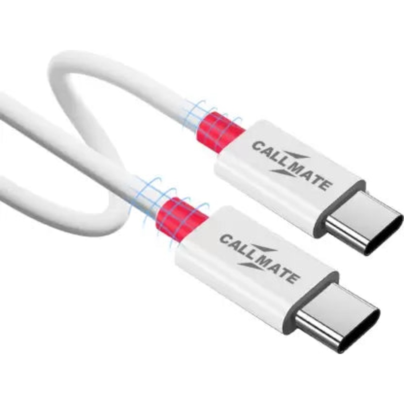 (Open Box ) Call Mate USB Type C Cable 2 A 1.5 m TypeC- TypeC 65W
