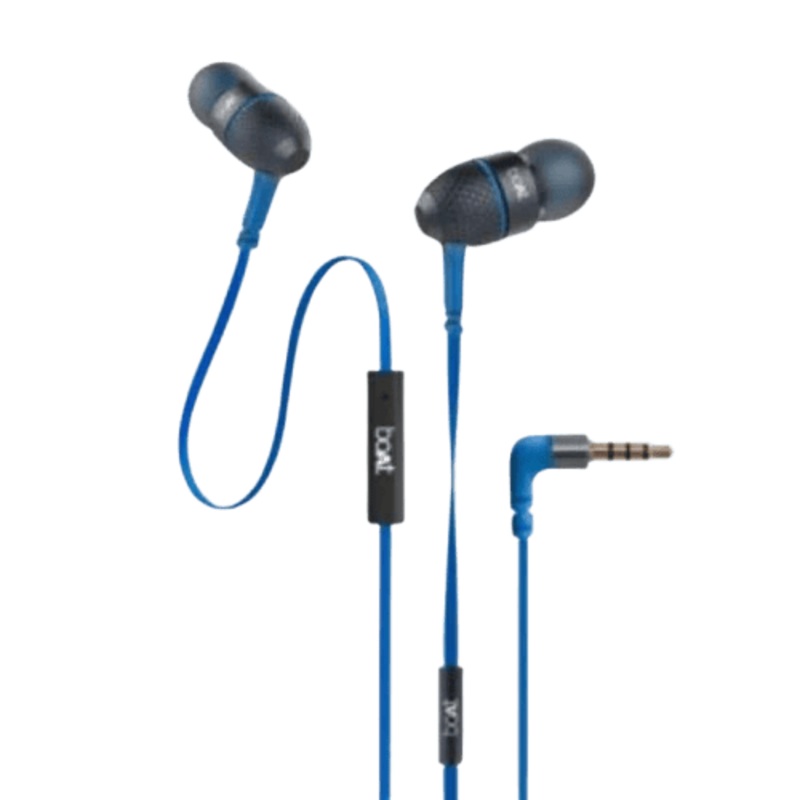 Boat  | Bass heads | 228| Wired Headset | Blue
