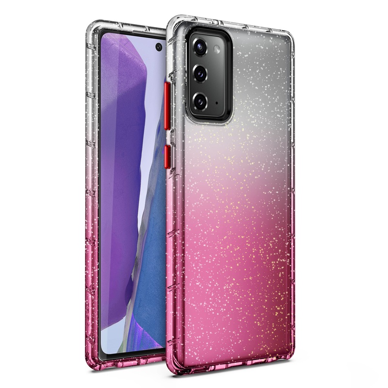 ZIZO SURGE Series Galaxy Note 20 Case – Pink Glitter