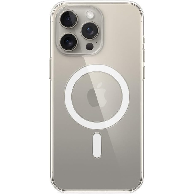 Apple Clear Case with MagSafe for iPhone 15 Pro Max