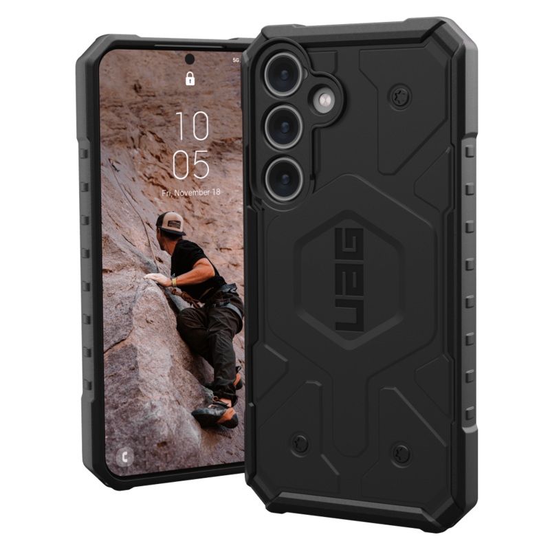 Urban Armor Gear Pathfinder MagSafe Case for Samsung Galaxy S24 Black
