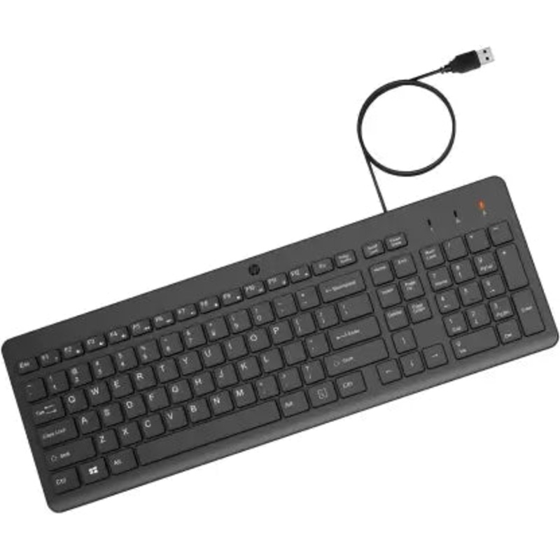 (Open Box) HP 150 Wired Wired USB Desktop Keyboard  (Black)