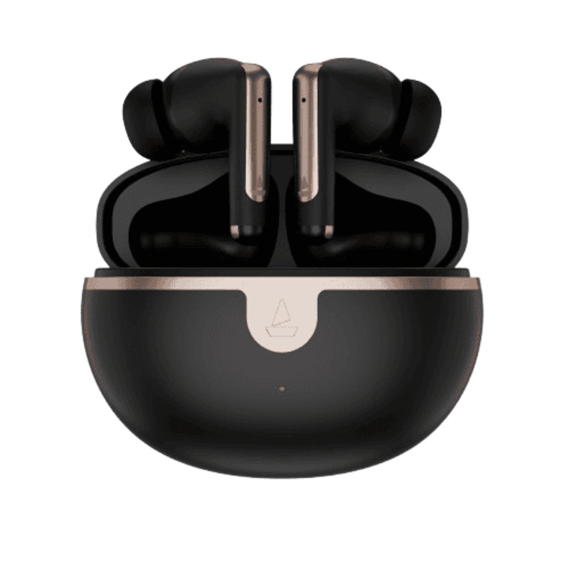 boAt Airdopes 161 ANC Elite | ASAP Charge & ENx Technology Bluetooth | Black