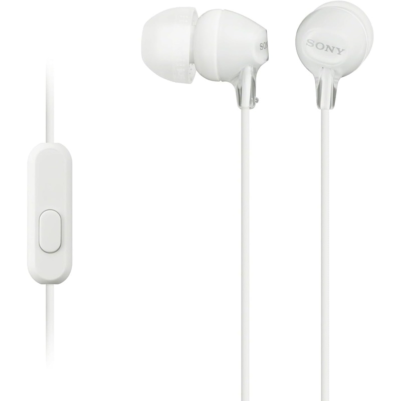 Sony MDREX15AP In-Ear Earbud Headphones with Mic