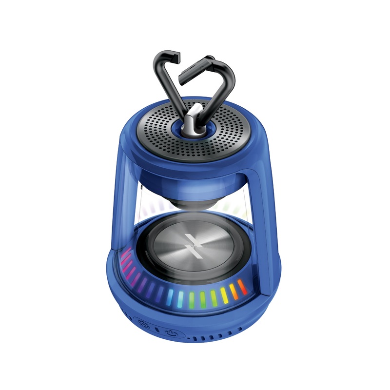 ZIZO Thunder Clip Portable Wireless Speaker – Blue