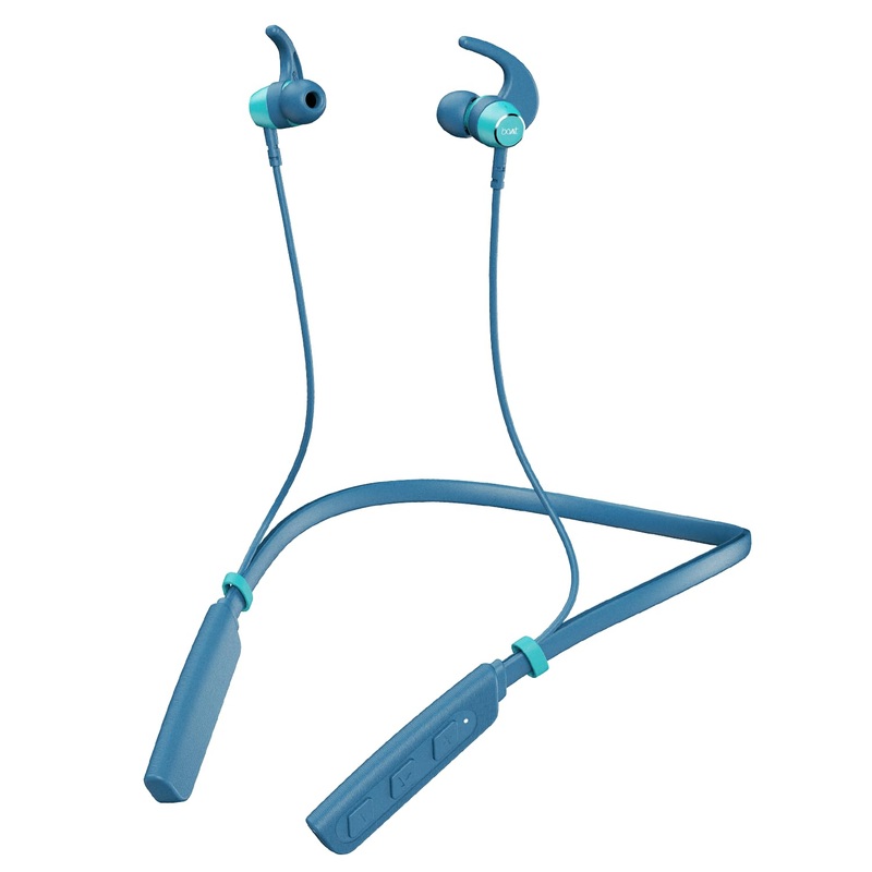 (Open Box) boAt Rockerz 235 Pro Wireless Bluetooth Neckband in Ear Earphone, Upto 20 hrs of Playtime, Beast Mode, Low Latency, IPX5 Water & Sweat Resistance, ENx Technology, Bluetooth v5.2(Furious Blue)