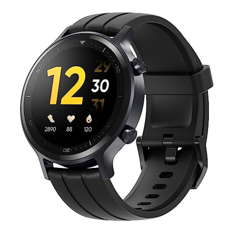 (Open Box) realme Smart Watch S with 3.30 cm (1.3) TFT-LCD Touchscreen, 15 Days Battery Life, SpO2 & Heart Rate Monitoring, IP68 Water Resistance, Black