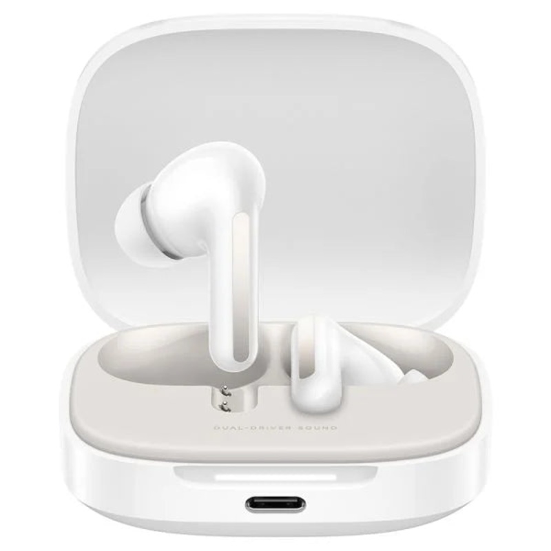 Redmi Buds 6  Dual Drivers, 49dB ANC, 42H Battery Life