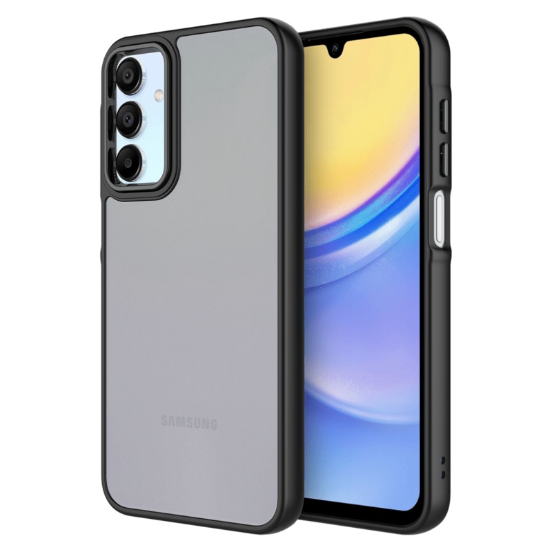 AMPD TPU / Acrylic Smoke Translucent Case for Samsung Galaxy A15 5G