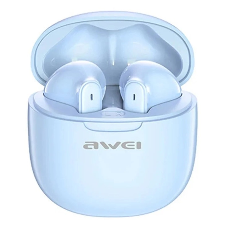 Awei ENC Bluetooth 5.3 Noise Canceling Wireless Earbuds with HD Mic 4 Deep Bass TWS Earbuds