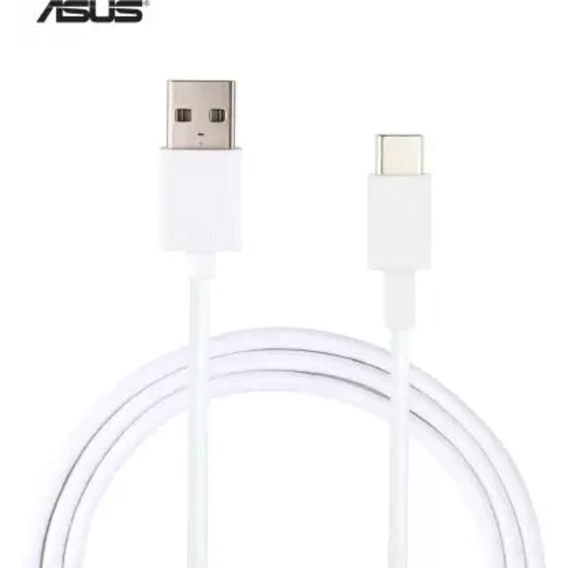 (Open Box) ASUS USB Type C Cable 2 A 0.9 m ACAU001Tough  (Compatible with Android and Other Micro USB Supported Devices, White, One Cable)