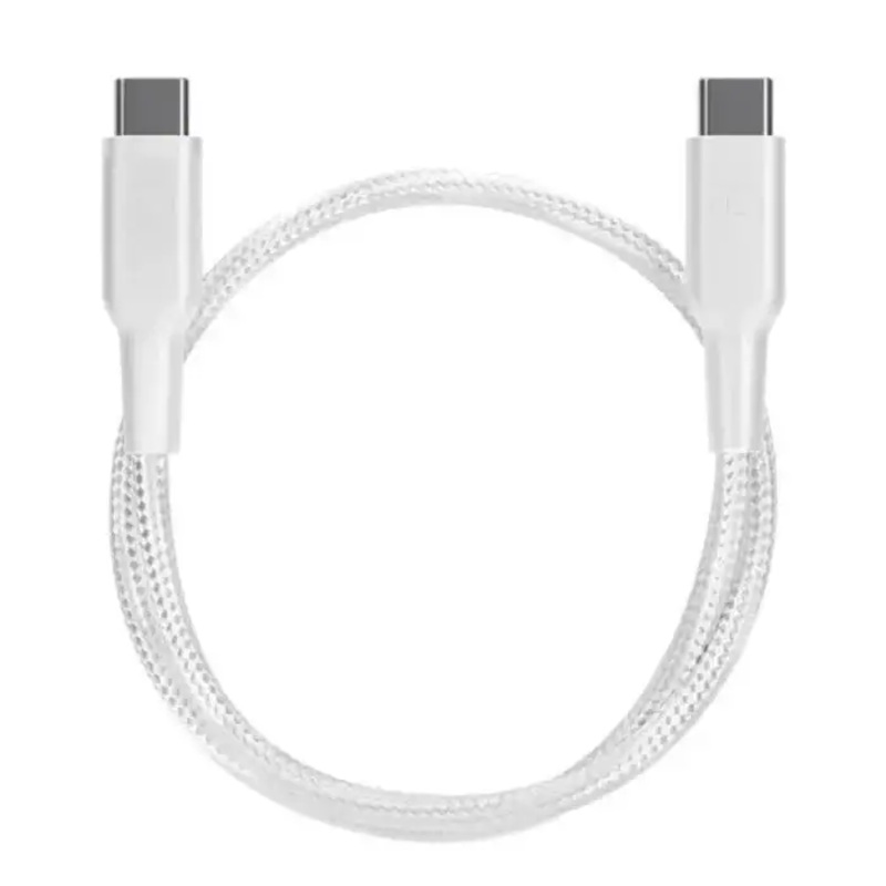 Powerology 60W C-C 30cm V2.0 cable for iphone-White