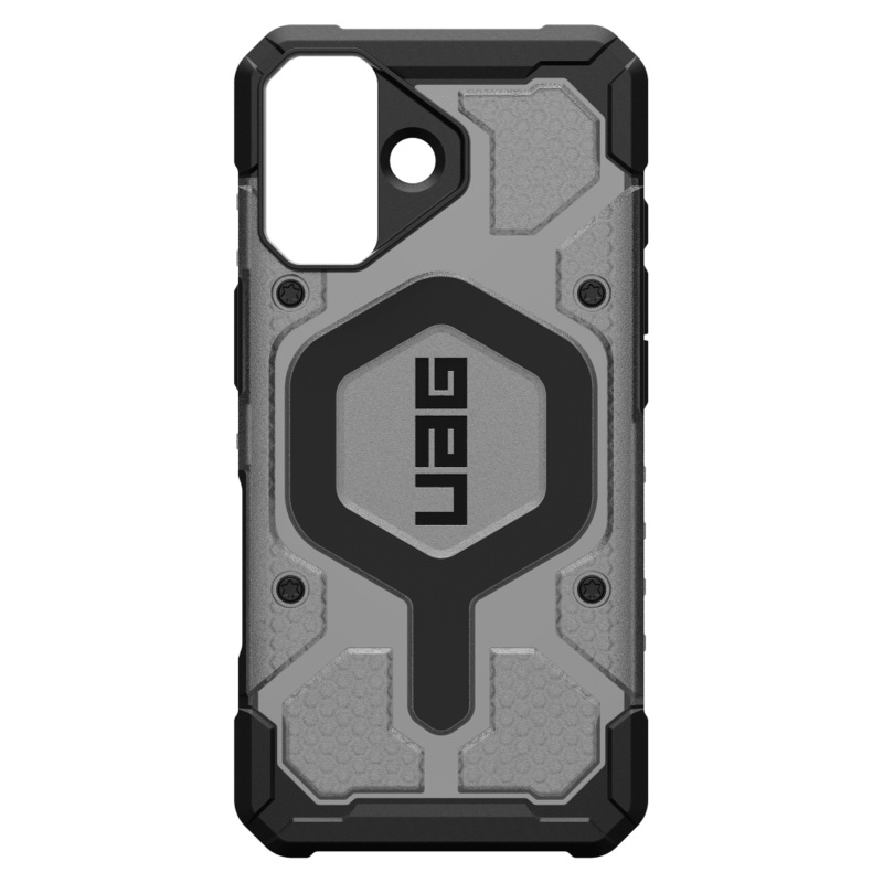 Urban Armor Gear (UAG) – Pathfinder Clear MagSafe Case for Apple iPhone 17 – Ash and Black