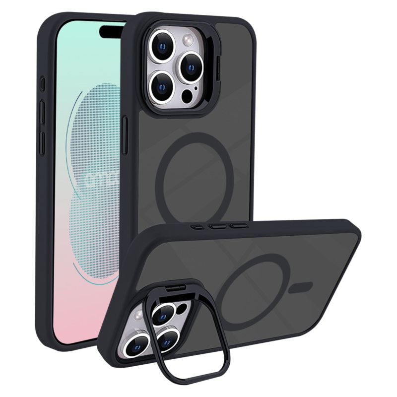 AMPD Acrylic Smoke CamKick MagSafe Case for Apple iPhone 16 Pro