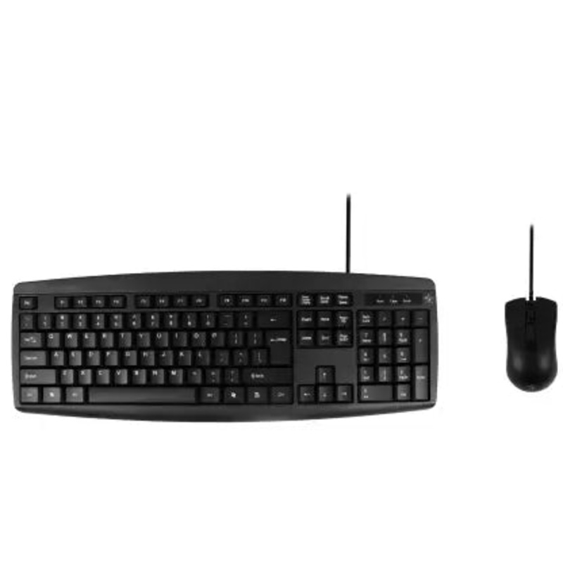 (Open Box) Flipkart SmartBuy YKM3136 Wired USB Laptop Keyboard and Mouse combo  (Black)