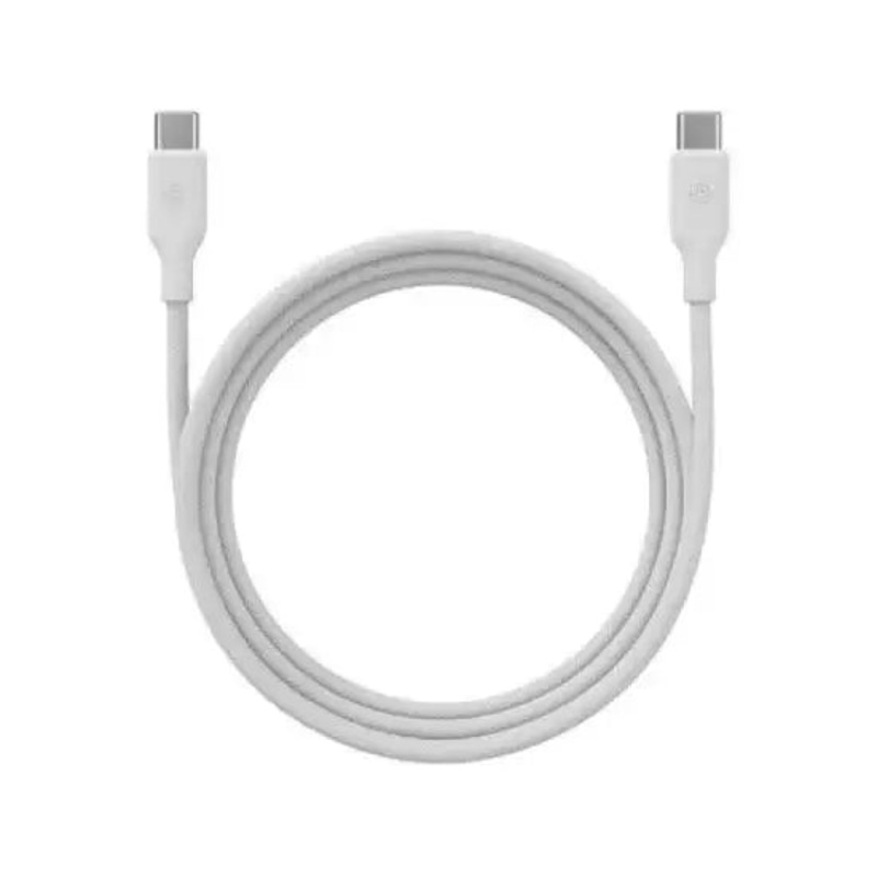 Bazic | Gocharge | Weave USB-C To USB-C 480Mbps 60W Cable 1.5M | White