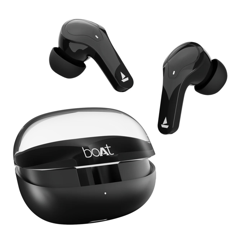 (Open box) boAt Airdopes 311 Pro w/ 50 HRS Playback, ASAP Charge & Dual Mics ENx Technology Bluetooth  (Active Black, True Wireless)