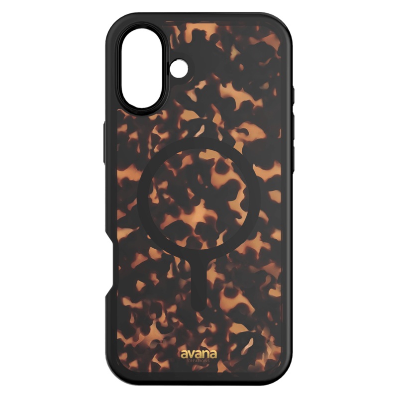Avana Tortoise Shell MagSafe Case for Apple iPhone 16 Green
