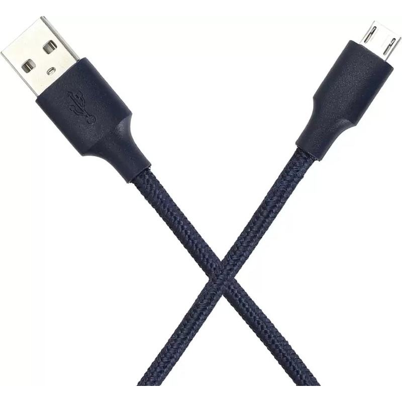 (Open Box) Flipkart SmartBuy ICBMUE01 Braided Charge & Sync USB Cable (1 m)  (Compatible with Mobiles, Power Banks, Tablets, Blue, One Cable)