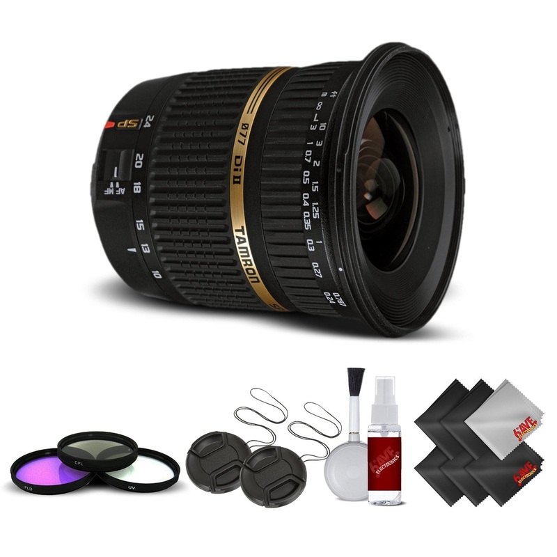 Tamron SP AF 10-24mm f / 3.5-4.5 DI II Lens For Canon International Version (No Warranty) Base Kit