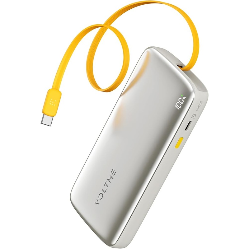 18510 | Voltme Hyper Core 10K Rollz 10000mAh Power Bank | 30W Fast PD | Gray