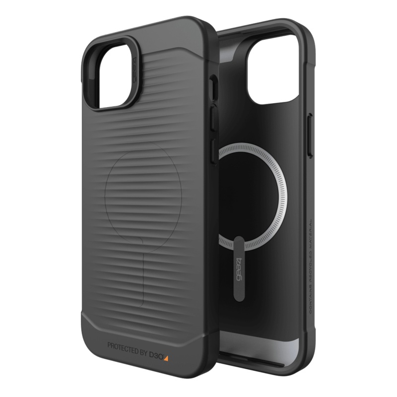 Gear4 Havana Case for iPhone 14 Plus With MagSafe (Black)
