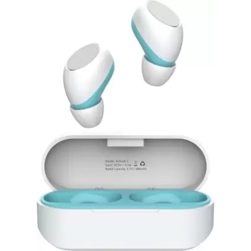 (Open Box) Micromax AirFunk 1 Bluetooth Headset  (White, True Wireless)