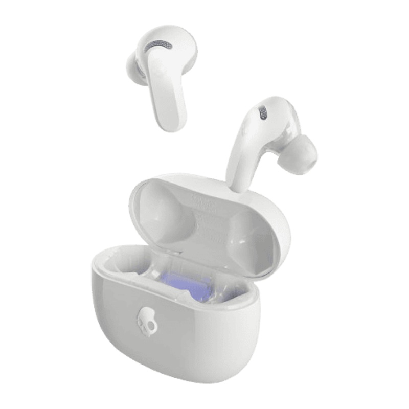 Skullcandy Rail ANC Wireless Earbuds | Tile Tracking | Bone