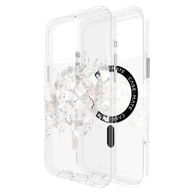 Case-Mate – Karat MagSafe Case for Apple iPhone 16 Pro Max – Touch of Pearl