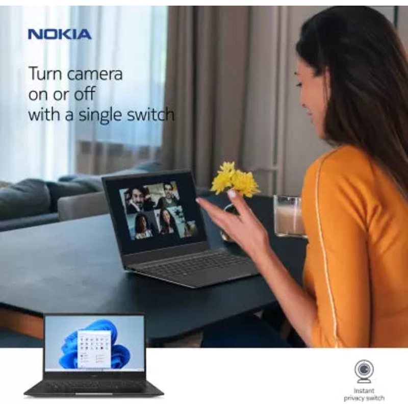 (Open Box) Nokia PureBook S14 Core i5 11th Gen – (16 GB/512 GB SSD/Windows 11 Home) NKi511TL165S Thin and Light Laptop  (14 inch, Black, 1.4 KG)