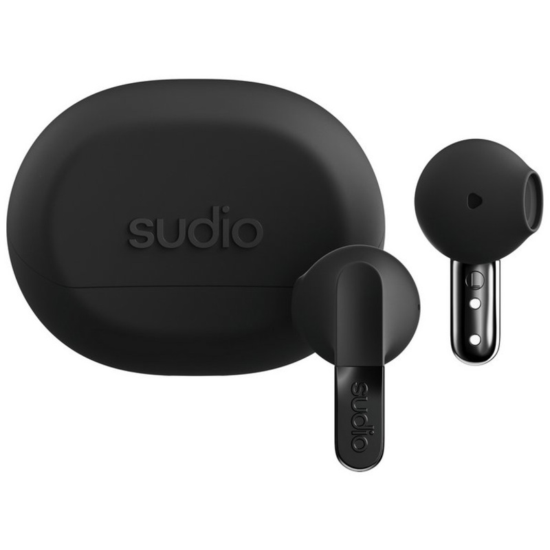 Sudio N3 N3BLK In-Ear True Wireless Earbuds – Onyx Black