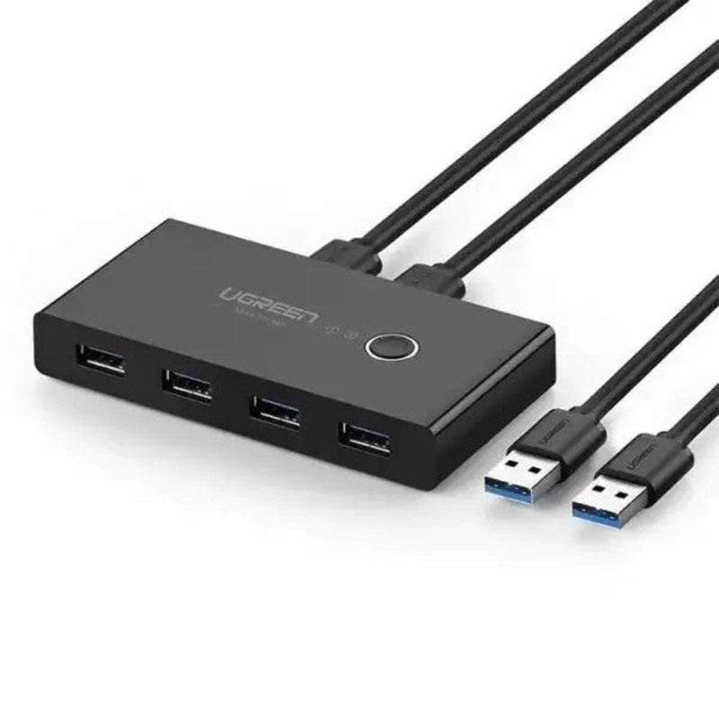 US216 | UGREEN | 2 In 4 Out USB 3.0 Sharing Switch Box | 30768