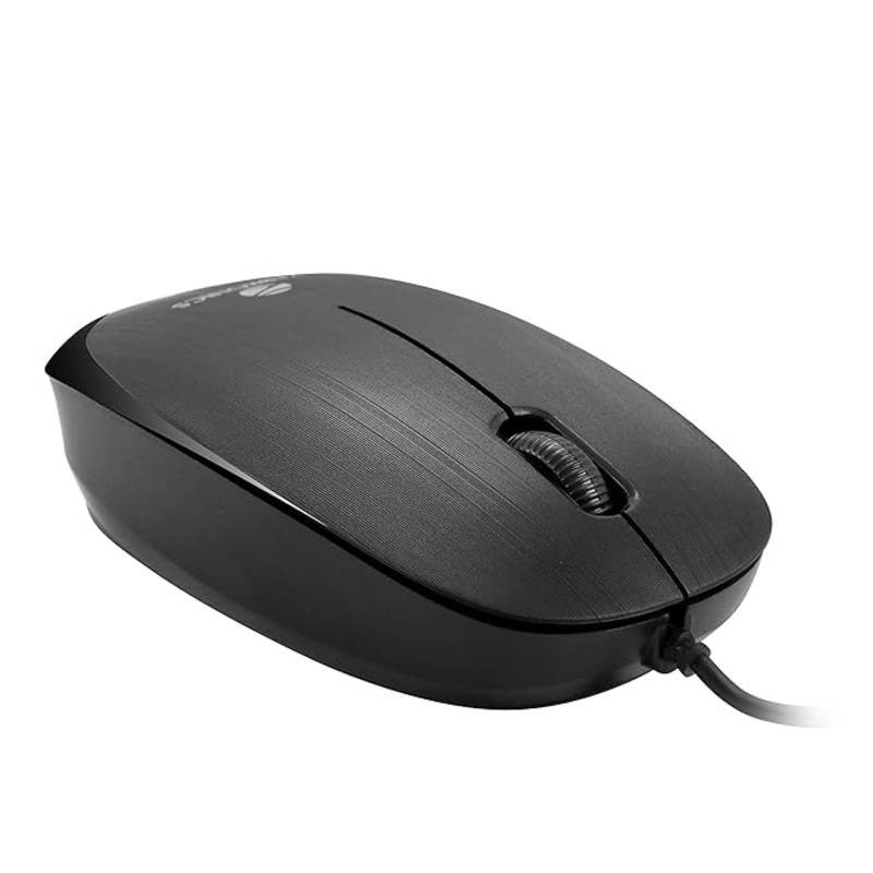 (Open Box) Zebronics Zeb-Power Wired USB Mouse, 3-Button, 1200 DPI Optical Sensor, Plug & Play, for Windows/Mac