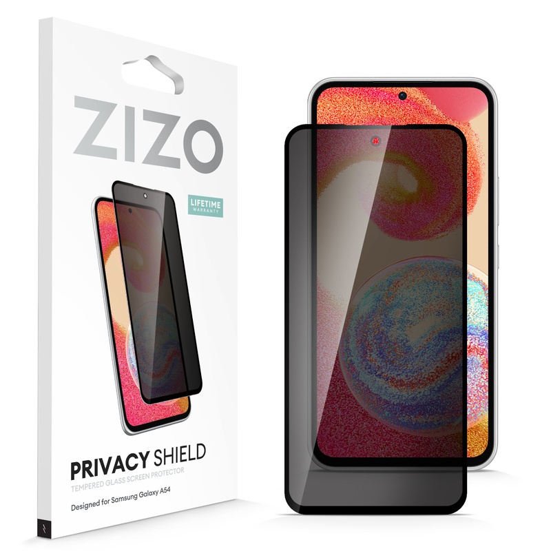 ZIZO PRIVACY Tempered Glass Screen Protector for Galaxy A54 5G – Privacy