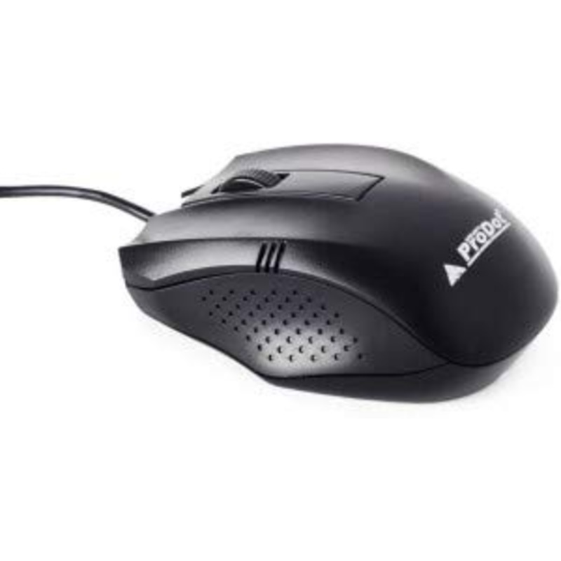(Open Box) PRODOT 3D USB Optical Mouse (Black) -Set of 3