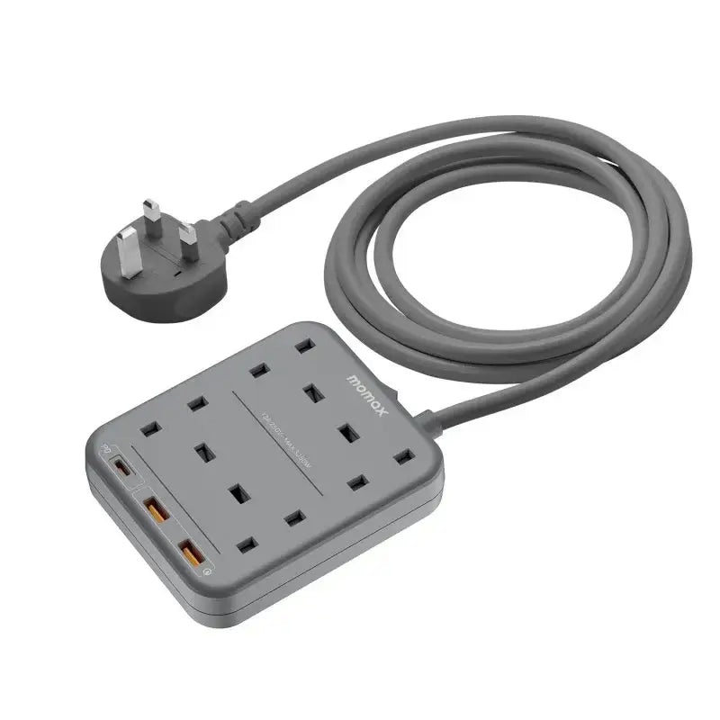 US3UKE | Momax ONEPLUG4-OutletPowerStripWithUSB