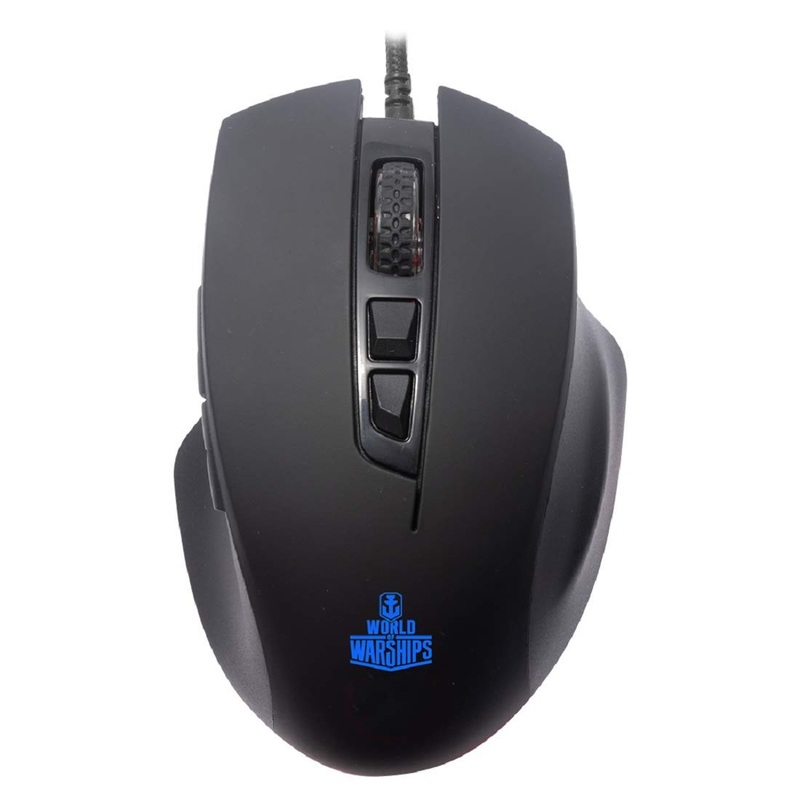 (Open Box) Ant Esports GM200W Optical Wired Gaming Mouse | 6 Programmable Buttons, 3200 DPI Adjustable and 7 Breathing Lights – Black