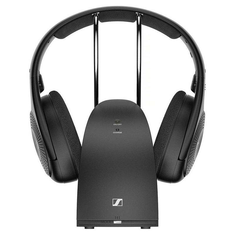Sennheiser RS 120-W On-Ear Wireless Headphones  Black | 700171