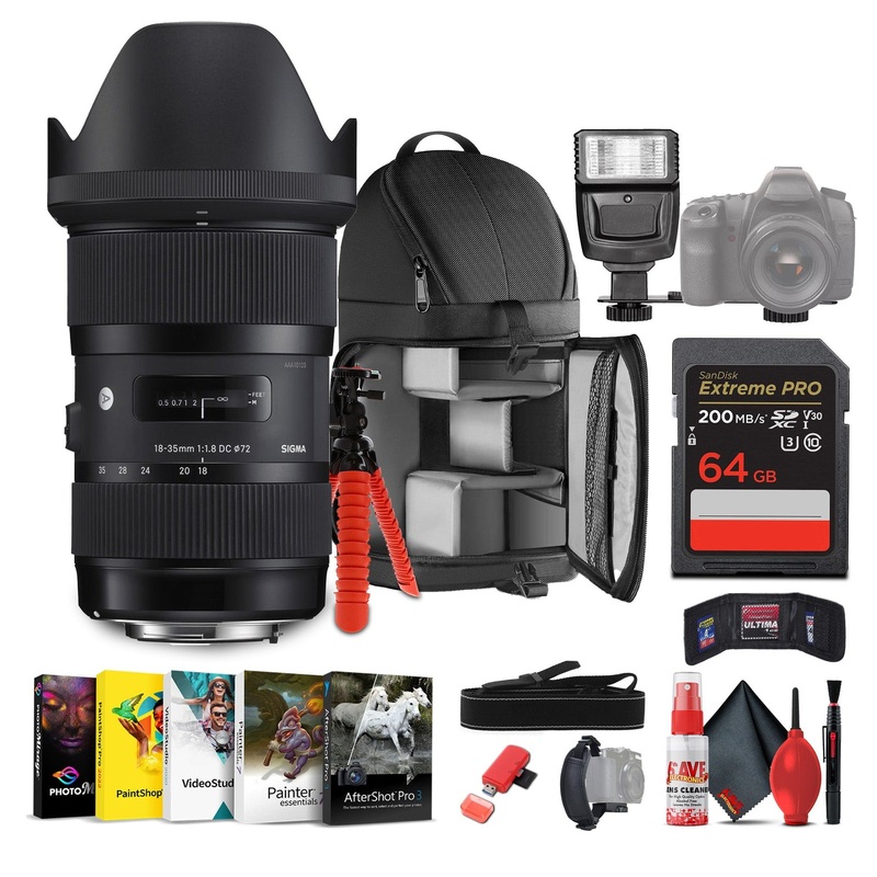 Sigma 18-35mm f/1.8 DC HSM Art Lens for Canon EF