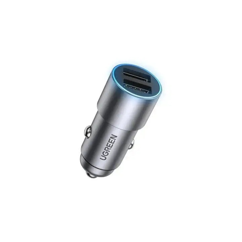 UGreen 24W Dual Port USB All Metal Car Charger