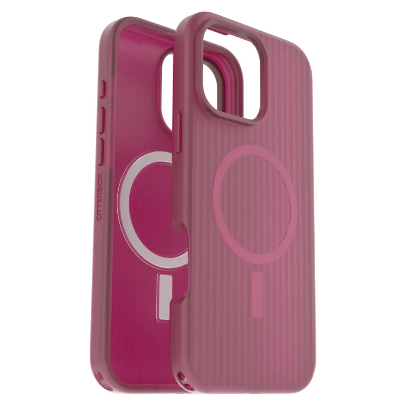 OtterBox – Symmetry Soft-Touch MagSafe Case for Apple iPhone 16 Pro Max – Glass Heart