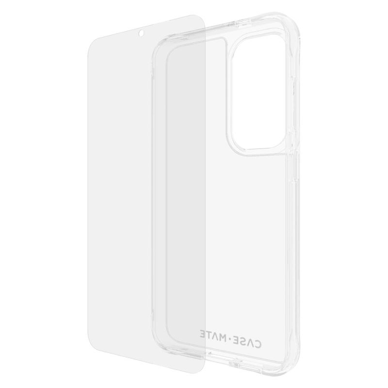 Case-Mate Protection Pack Tough Case and Glass Screen Protector for Samsung Galaxy S24
