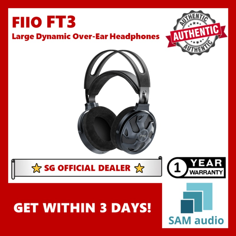 [SG] FiiO FT3 Large Dynamic Over-Ear Headphones